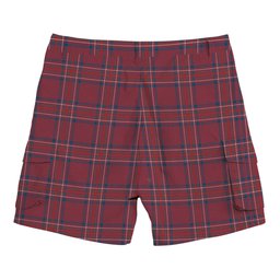 ScotsTee Shop Scottish Burnett Hunting Modern Tartan Plaid Cargo Shorts for Men