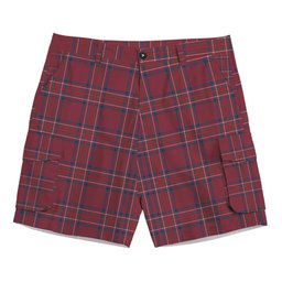 ScotsTee Shop Scottish Burnett Hunting Modern Tartan Plaid Cargo Shorts for Men