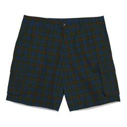 ScotsTee Shop Scottish Buchanan Hunting Tartan Plaid Cargo Shorts for Men