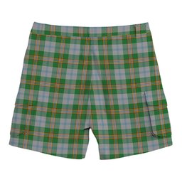 ScotsTee Shop Scottish Cooper Dress Dalgleish 2 Tartan Plaid Cargo Shorts for Men