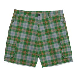 ScotsTee Shop Scottish Cooper Dress Dalgleish 2 Tartan Plaid Cargo Shorts for Men