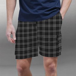 ScotsTee Shop Scottish Clergy Breacan na’n Clearach Tartan Plaid Cargo Shorts for Men