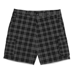 ScotsTee Shop Scottish Clergy Breacan na’n Clearach Tartan Plaid Cargo Shorts for Men