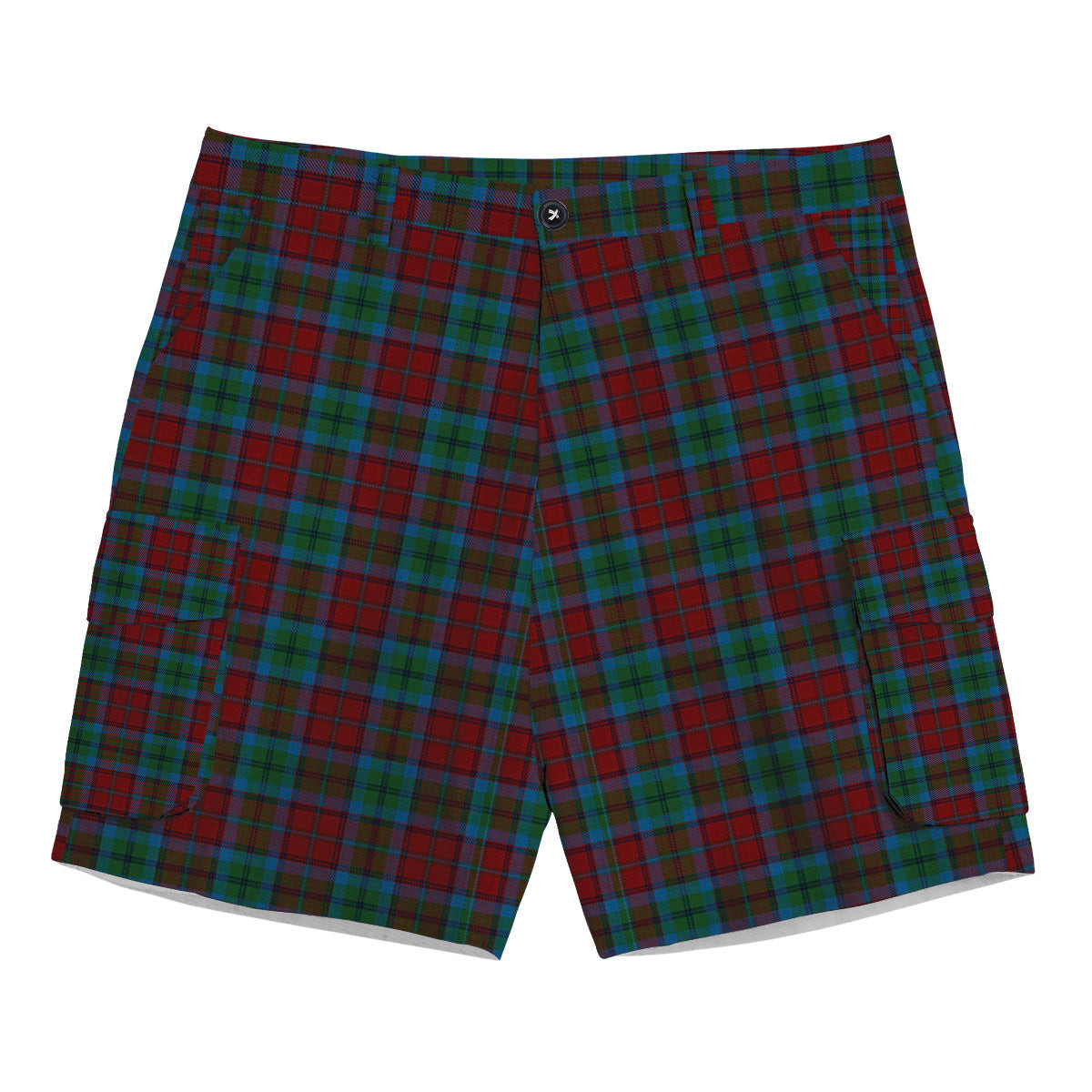 ScotsTee Shop Scottish Christie, Keith & Family Tartan Plaid Cargo Shorts for Men