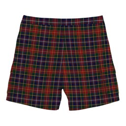 ScotsTee Shop Scottish Crozier Tartan Plaid Cargo Shorts for Men