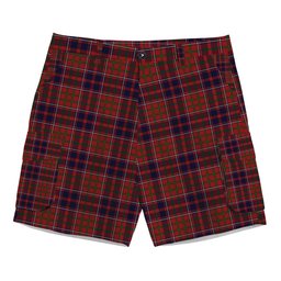 ScotsTee Shop Scottish Cameron of Locheil Original Tartan Plaid Cargo Shorts for Men