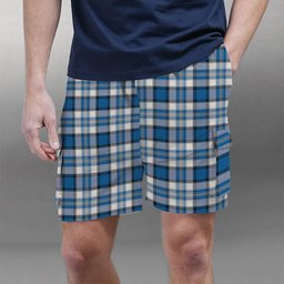 ScotsTee Shop Scottish Craig Paisley Ancient Tartan Plaid Cargo Shorts for Men