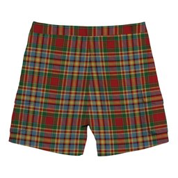 ScotsTee Shop Scottish Chattan Chief of Clan Tartan Plaid Cargo Shorts for Men