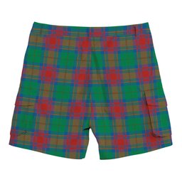ScotsTee Shop Scottish Cranstoun Dress Ancient Tartan Plaid Cargo Shorts for Men