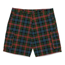 ScotsTee Shop Scottish Cumming 1831 Tartan Plaid Cargo Shorts for Men