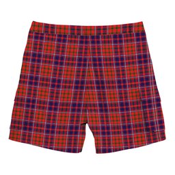 ScotsTee Shop Scottish Cameron of Lochiel Modern Tartan Plaid Cargo Shorts for Men