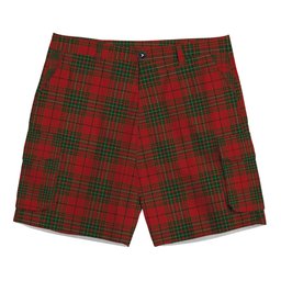 ScotsTee Shop Scottish Cumming 1842 Tartan Plaid Cargo Shorts for Men