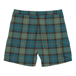 ScotsTee Shop Scottish Cochrane Hunting Ancient Tartan Plaid Cargo Shorts for Men