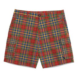 ScotsTee Shop Scottish Chattan Chief Ancient Tartan Plaid Cargo Shorts for Men