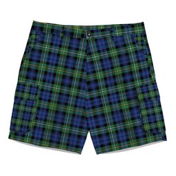 ScotsTee Shop Scottish Campbell of Argyll Ancient 2 Tartan Plaid Cargo Shorts for Men