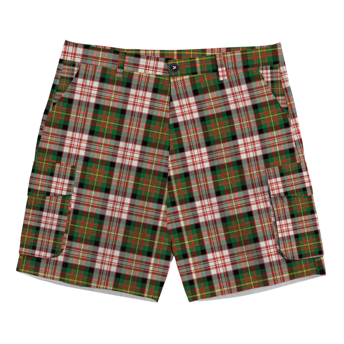 ScotsTee Shop Scottish Carnegie Dress Ancient Tartan Plaid Cargo Shorts for Men