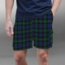 ScotsTee Shop Scottish Cheape of Torosay Tartan Plaid Cargo Shorts for Men