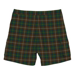 ScotsTee Shop Scottish Chisholm Hunting Tartan Plaid Cargo Shorts for Men