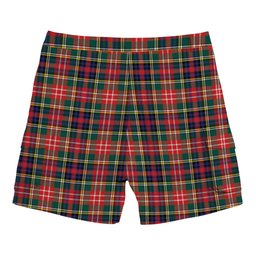 ScotsTee Shop Scottish Christie Modern Tartan Plaid Cargo Shorts for Men