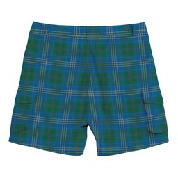ScotsTee Shop Scottish Burns of California Ancient Tartan Plaid Cargo Shorts for Men