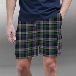 ScotsTee Shop Scottish Colquhoun Dress Tartan Plaid Cargo Shorts for Men