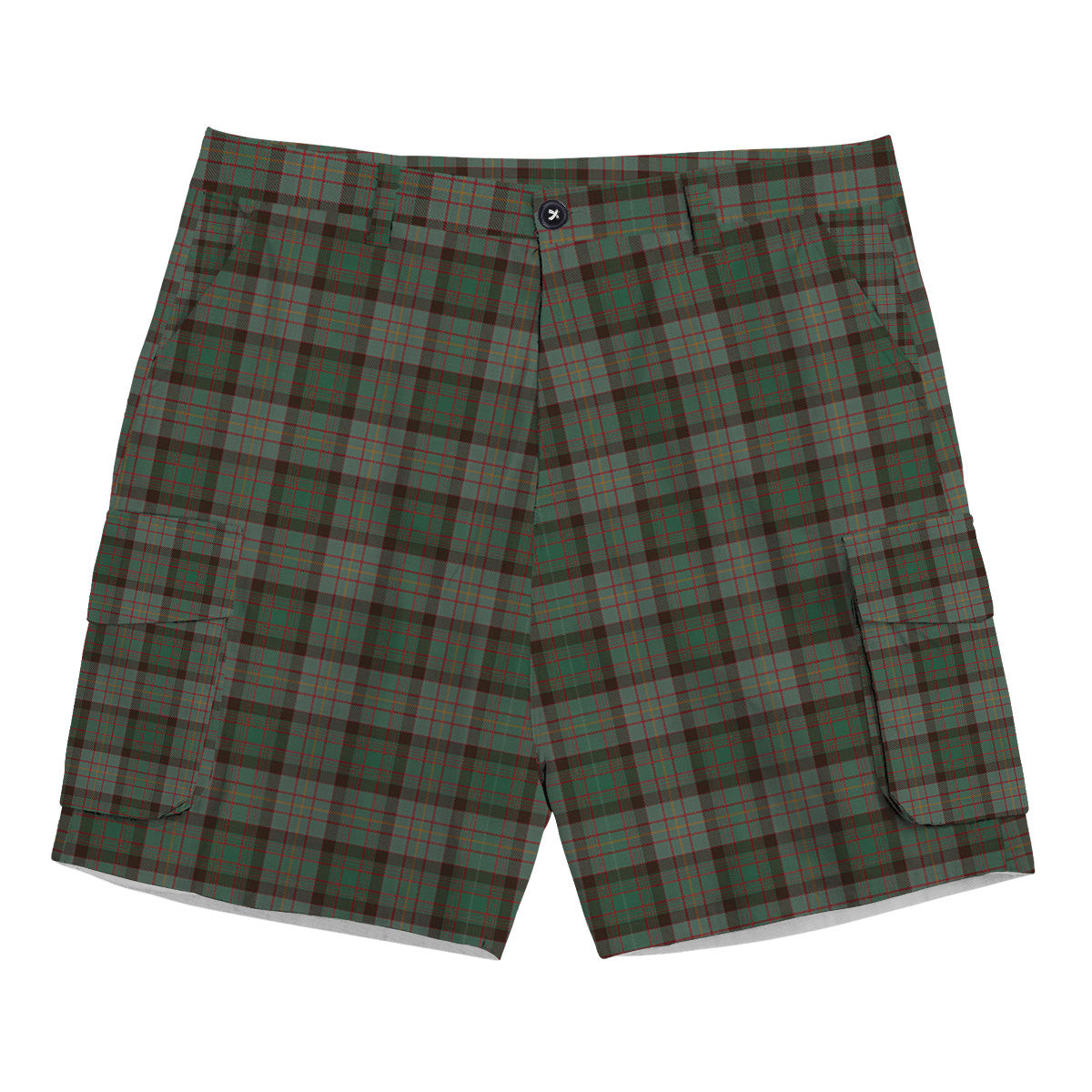 ScotsTee Shop Scottish Cochrane Hunting (1) Tartan Plaid Cargo Shorts for Men