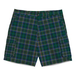 ScotsTee Shop Scottish Cockburn Modern Tartan Plaid Cargo Shorts for Men