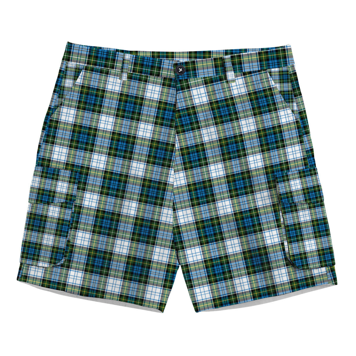 ScotsTee Shop Scottish Campbell Dress Tartan Plaid Cargo Shorts for Men