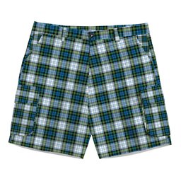 ScotsTee Shop Scottish Campbell Dress Tartan Plaid Cargo Shorts for Men