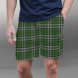 ScotsTee Shop Scottish Cape Breton Provincial Ancient Tartan Plaid Cargo Shorts for Men