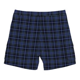 ScotsTee Shop Scottish Clergy Clark Light Blue lines 1 Tartan Plaid Cargo Shorts for Men