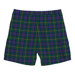 ScotsTee Shop Scottish Cape Breton Provincial Modern Tartan Plaid Cargo Shorts for Men