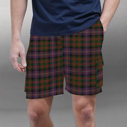 ScotsTee Shop Scottish Cochrane 1974 Tartan Plaid Cargo Shorts for Men