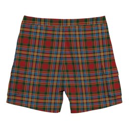 ScotsTee Shop Scottish Chattan brown stripe variation Tartan Plaid Cargo Shorts for Men