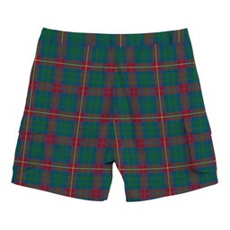 ScotsTee Shop Scottish Cairns of Finavon Ancient Tartan Plaid Cargo Shorts for Men