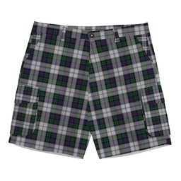 ScotsTee Shop Scottish Campbell of Cawdor Dress Tartan Plaid Cargo Shorts for Men