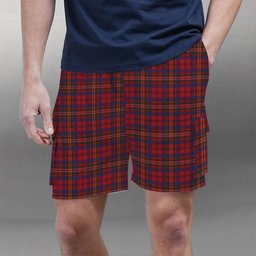 ScotsTee Shop Scottish Cameron of Locheil 1930 Tartan Plaid Cargo Shorts for Men