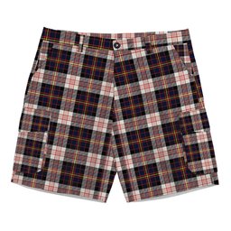 ScotsTee Shop Scottish Cameron of Erracht Dress Modern Tartan Plaid Cargo Shorts for Men