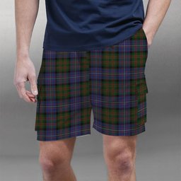 ScotsTee Shop Scottish Cochrane 1984 Tartan Plaid Cargo Shorts for Men