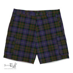 ScotsTee Shop Scottish Cochrane 1984 Tartan Plaid Cargo Shorts for Men