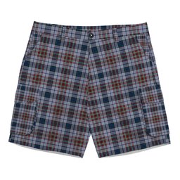 ScotsTee Shop Scottish Gayre Hunting Modern Tartan Plaid Cargo Shorts for Men