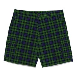 ScotsTee Shop Scottish Campbell of Breadalbane Tartan Plaid Cargo Shorts for Men