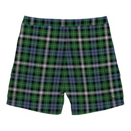 ScotsTee Shop Scottish Farquharson Dress Ancient Tartan Plaid Cargo Shorts for Men
