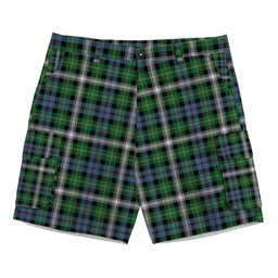 ScotsTee Shop Scottish Farquharson Dress Ancient Tartan Plaid Cargo Shorts for Men