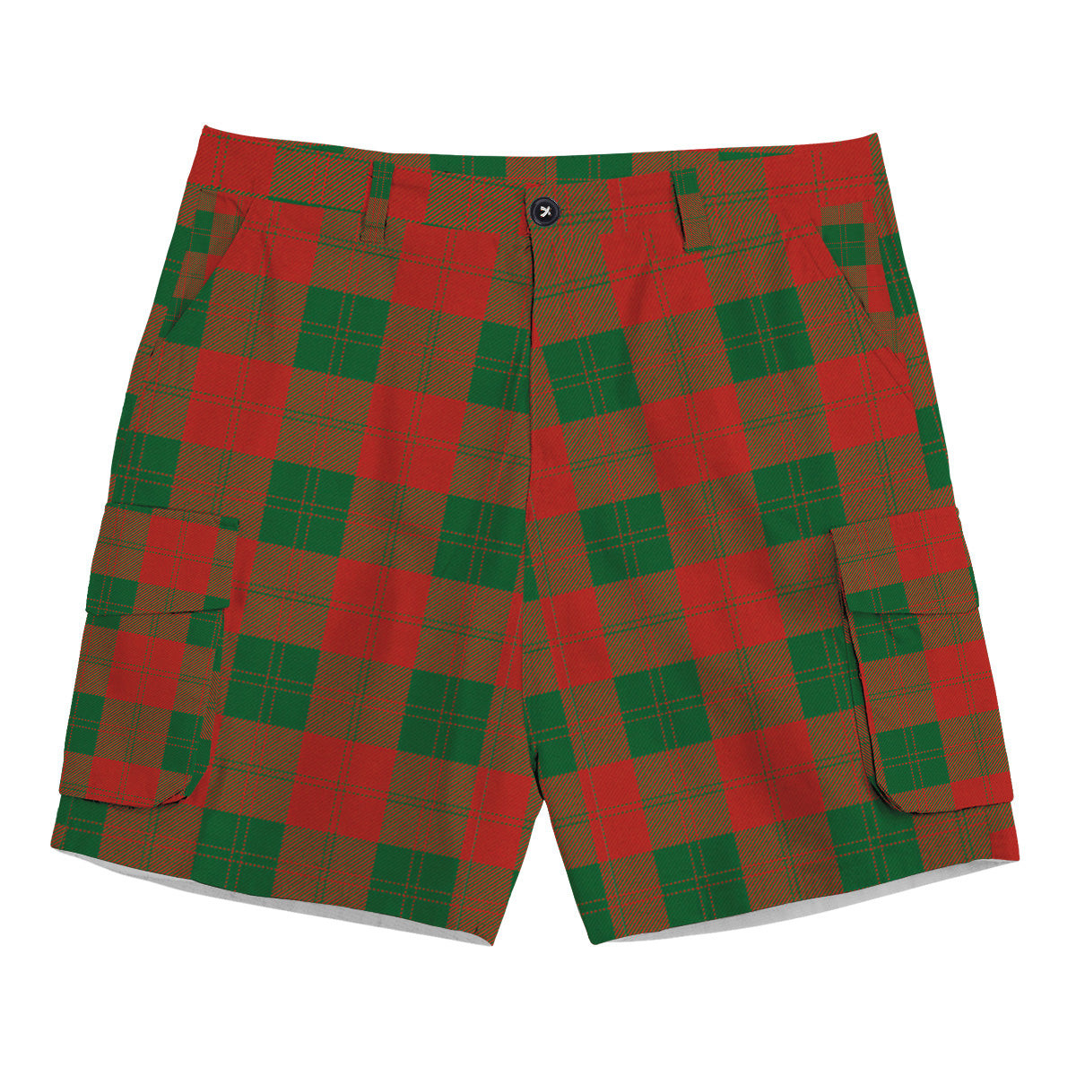 ScotsTee Shop Scottish Erskine Ancient Tartan Plaid Cargo Shorts for Men
