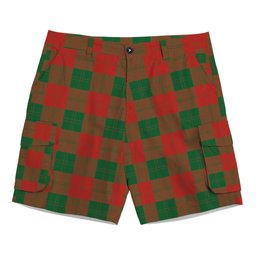 ScotsTee Shop Scottish Erskine Ancient Tartan Plaid Cargo Shorts for Men