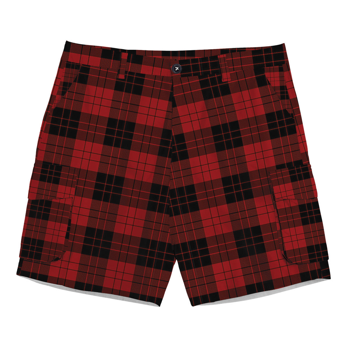 ScotsTee Shop Scottish Erskine Paton Tartan Plaid Cargo Shorts for Men