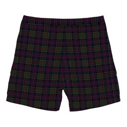 ScotsTee Shop Scottish Donald of Clan Ranald Tartan Plaid Cargo Shorts for Men