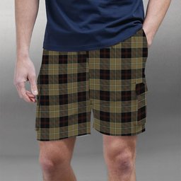 ScotsTee Shop Scottish Dunlop Hunting Tartan Plaid Cargo Shorts for Men