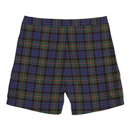 ScotsTee Shop Scottish Fletcher of Dunans SC Tartan Plaid Cargo Shorts for Men